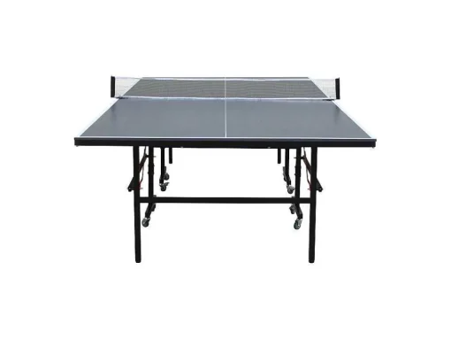 Mesa De Pingue-Pongue Dobravel Com Rodas Para Exterior Com Acessórios C274 X L152,5 X A76 Cm - Jordie