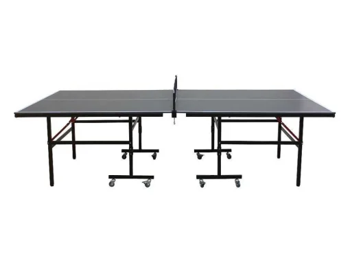 Mesa De Pingue-Pongue Dobravel Com Rodas Para Exterior Com Acessórios C274 X L152,5 X A76 Cm - Jordie