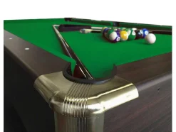 Mesa De Sinuca Verde 8 Pés Com Maquina De Moedas Manual - Atlas