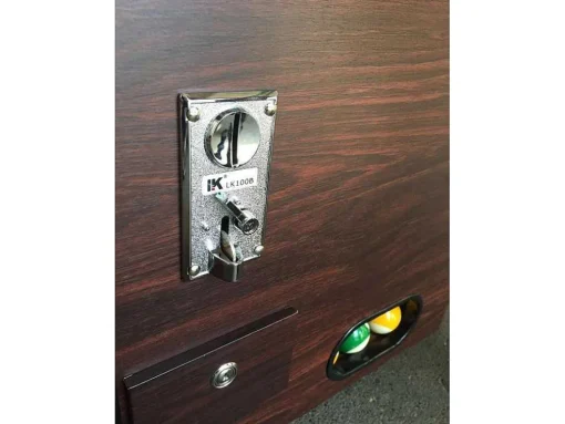 Mesa De Sinuca Verde 8 Pés Com Maquina De Moedas Manual - Atlas