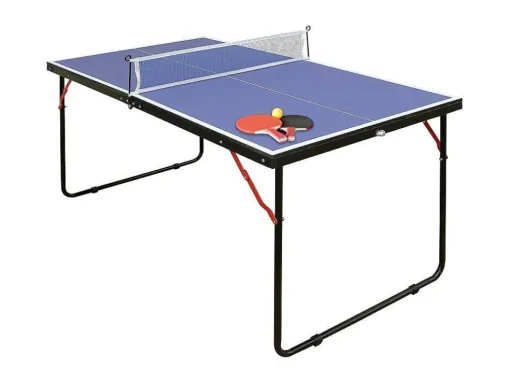 Mini Mesa De Pingue-Pongue Com Raquetes, Bolas E Rede C137 X L76 X A67 Cm - Denis