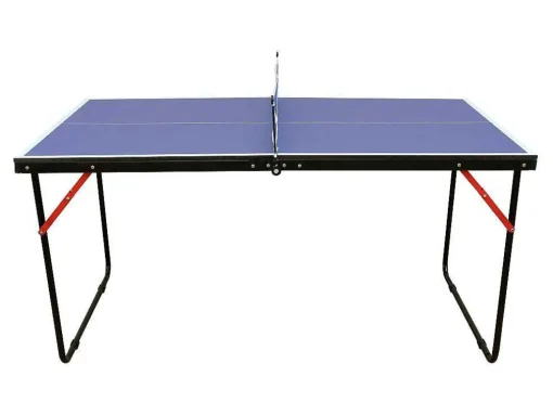 Mini Mesa De Pingue-Pongue Com Raquetes, Bolas E Rede C137 X L76 X A67 Cm - Denis