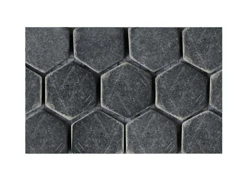 Mosaico De Chao E De Parede Em Marmore Cinza Antracite Pack De 1 M - Caralis