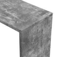 Móvel De Bar Giratorio Com 2 Portas, 1 Gaveta E 1 Nicho Em Mdf Lacado A Branco E Cinza Cimento - Eldir