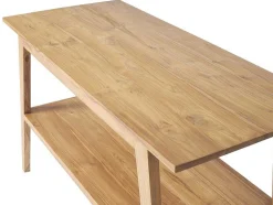 Móvel De Casa De Banho Em Teca Com Lavatório Duplo De 120 Cm - Bobotsari