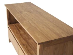 Móvel De Casa De Banho Em Teca Com Lavatório Duplo De 135 Cm - Ketapang