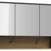 Móvel De Casa De Banho Suspenso Cor Antracite Com Lavatório Duplo E Armário De Casa De Banho De 120 Cm - Yangra