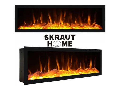 Móvel De Tv, 160, Para Televisores Ate 65", Lareira Electrica Xxl, Preto