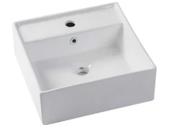 Móvel Suspenso De Casa De Banho Com Lavatório Duplo Cor Natural Clara 150 Cm - Magdalena Ii
