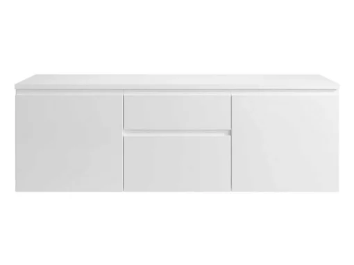 Móvel Suspenso Para Colocar Sob O Lavatório Branco 150 Cm - Jimena Ii