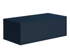Móvel Suspenso Para Lavatório Azul 94 Cm - Teana Ii