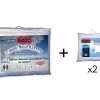 Pack Dodo Edredão Natural 220 X 240 Cm + 2 Almofadas De Penas Baffin 65 X 65 Cm