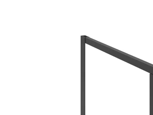 Painel De Duche Com Porta Giratoria Preto Fosco Estilo Industrial 120 X 80 X 195 Cm - Toroni