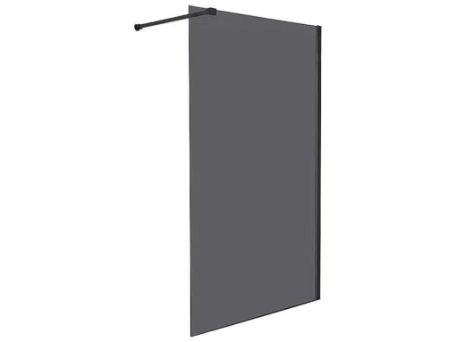 Painel De Duche Estilo Italiano Malika - 120X200 Cm - Vidro Cinzento