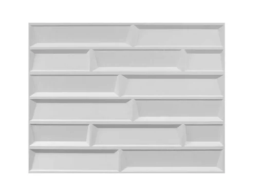 Painel De Parede 3D Great Para Pintar - Pack De 3M - Conjunto De 6 Pecas