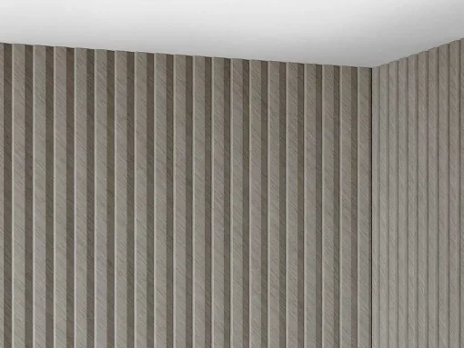 Painel De Parede 3D Pack De 3,71 M Cinza Conjunto De 8 Pecas - Tatiana
