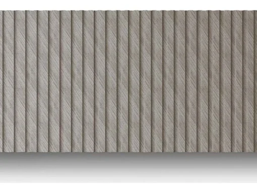 Painel De Parede 3D Pack De 3,71 M Cinza Conjunto De 8 Pecas - Tatiana