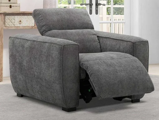 Poltrona Articulada Tecido Cinza - Lagundi
