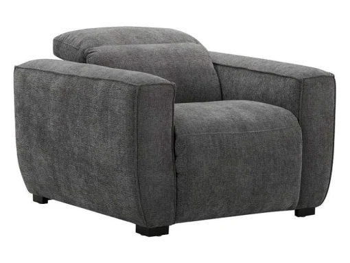 Poltrona Articulada Tecido Cinza - Lagundi