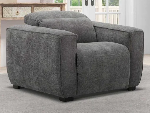 Poltrona Articulada Tecido Cinza - Lagundi