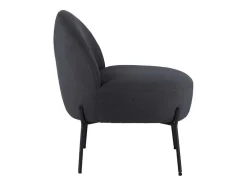 Poltrona Em Tecido De Laco Cinzento Helmi
