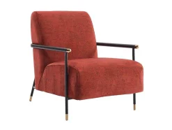 Poltrona Em Veludo Vermelho - Monesi De Pascal Morabito