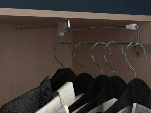 Ponte De Cama Com Espacos De Arrumação Com Leds C265 Cm Cor Branco Brilhante E Natural - Velona