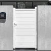 Porta De Batente Aluminio L103 X A181 Cm Branco - Nazario