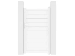 Porta De Batente Aluminio L103 X A181 Cm Branco - Nazario