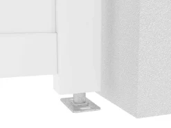 Porta De Batente Aluminio L103 X A181 Cm Branco - Nazario
