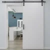 Porta De Correr Em Aplique A205Cm X C93Cm Mdf + Pvc Branco - Varin