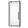 Porta De Duche Giratoria Em Metal Preto Mate De Estilo Industrial 90 X 195 Cm - Tamri