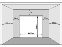 Porta De Garagem Seccionada Efeito Madeira Branca Com Motor Somfy - Prieta