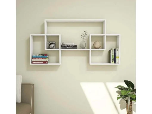 Prateleira Bello, Branco, 150X22X75 Cm, Epikasa