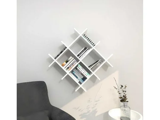 Prateleira Farley, Branco, 75X27X75 Cm, Epikasa