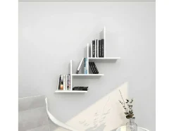 Prateleira Genny, Branco, 80X20X81,6 Cm, Epikasa