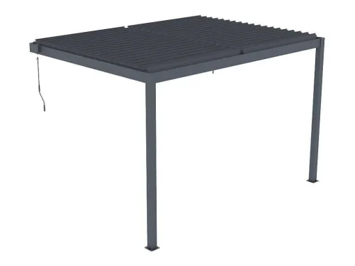 Pérgola Adossada Bioclimatica Aluminio Com Laminas Orientaveis 11,85 M - Mandello