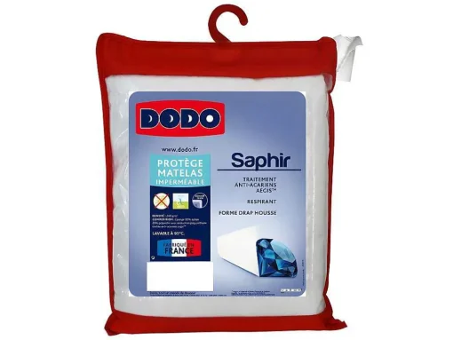 Protetor De Colchão Dodo Impermeavel E Anti-Acaros De 140 X 190 Cm - Saphir