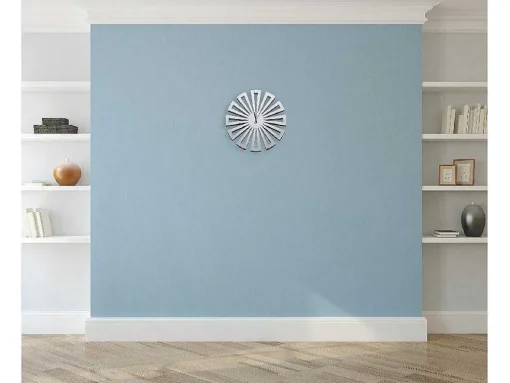 Relógio Geometrico 2, Branco, Preto, 50X1,5X50 Cm, Epikasa