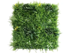 Revestimento De Parede Vegetal Sintetico Pack De 1M Cor Verde - Newry