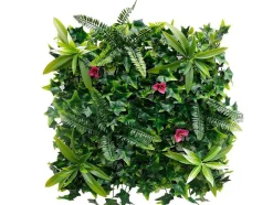 Revestimento De Parede Vegetal Sintetico Verde, Pack De 3M - Ikaz