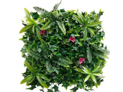 Revestimento De Parede Vegetal Sintetico Verde, Pack De 3M - Ikaz