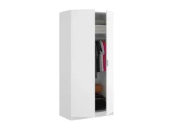 Roupeiro 2 Portas C81 Cm Branco - Listowel