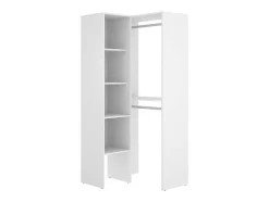 Roupeiro De Canto C225 Cm Branco - Ferdinand