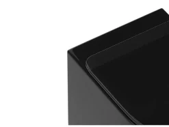 Sanita Suspensa Com Estrutura Decorativa Preto Brilhante - Javoine