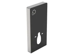 Sanita Suspensa Em Ceramica Preto Mate Com Estrutura De Suporte Decorativo - Clemona