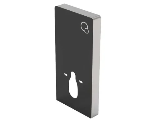 Sanita Suspensa Em Ceramica Preto Mate Com Estrutura De Suporte Decorativo - Clemona