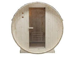 Sauna De Exterior 4 Lugares C185 X L180 X A190 Cm - Isokyro