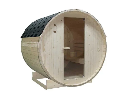 Sauna De Exterior 4 Lugares C185 X L180 X A190 Cm - Isokyro