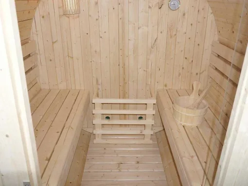 Sauna De Exterior 4 Lugares C185 X L180 X A190 Cm - Isokyro
